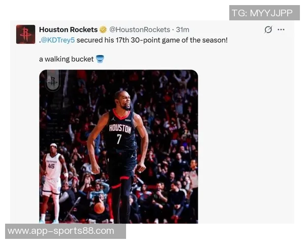 半年后重审KD交易结果太阳依旧获益火箭仍未跻身争冠行列